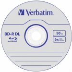 Verbatim BD-R DL 50GB 6x, spindle, 10ks (43746) – Zboží Živě