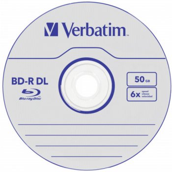 Verbatim BD-R DL 50GB 6x, spindle, 10ks (43746)