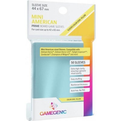 Game Genic PRIME Yellow Mini American 44x67 mm 50ks – Hledejceny.cz
