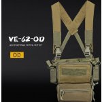 Wosport taktický Chest rig D3TMVS Tmavě zelený – Zboží Dáma