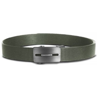 Opasek Regal Belt Pentagon Olive Green spona stříbrná – Zboží Dáma