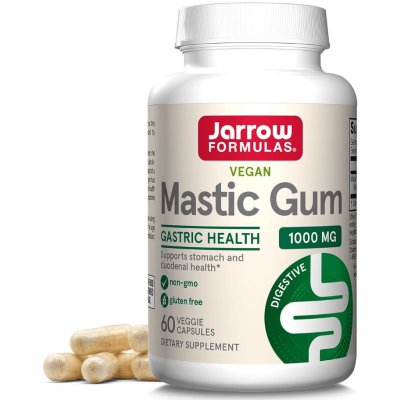 Jarrow Formulas Mastic Gum masticha 500 mg 60 rostlinných kapslí – Hledejceny.cz