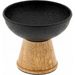 Nefertitis Kadidelnice kovová kalich Black Elaia NF54110 - cca 9 x 8 cm – Zboží Dáma