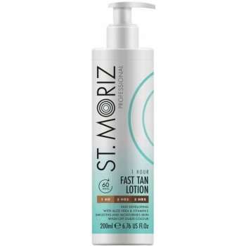 St.Moriz Professional 1 Hour Fast Tan Lotion samoopalovací mléko na tělo a obličej 200ml