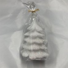 Dekomark Vánoční stromek s glitrem 10 cm