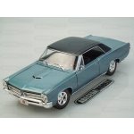 MaistoPontiac GTO 1965 barva modrá 1:18 – Zboží Mobilmania