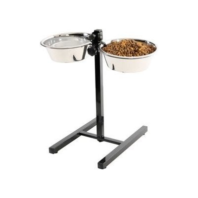 Zolux Miska stojan nastavitelný 2 misky pes 2,75 L – Zboží Dáma