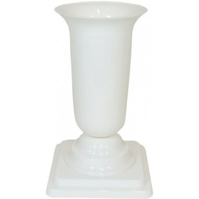 Váza hřbitovní PH zátěžová 27cm bílá nová – Zboží Dáma
