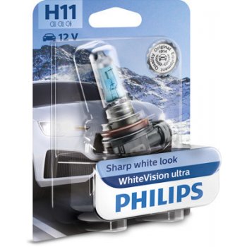 Philips WhiteVision 12362WHVB1 H11 PGJ19-2 12V 55W
