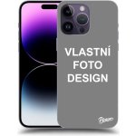 Pouzdro Picasee silikonové Apple iPhone 14 Pro Max - Vlastní design/motiv černé – Zbozi.Blesk.cz