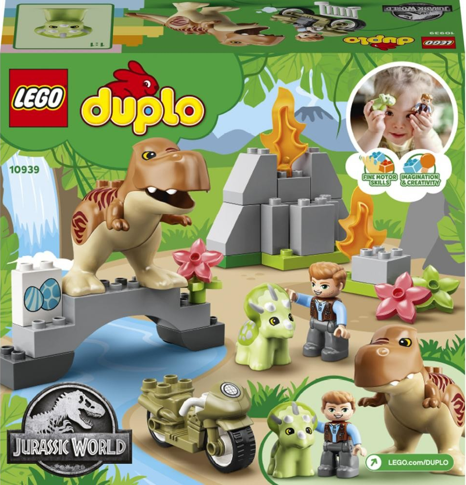 LEGO® DUPLO® 10939 T-Rex a Triceratops na útěku od 1 279 Kč - Heureka.cz