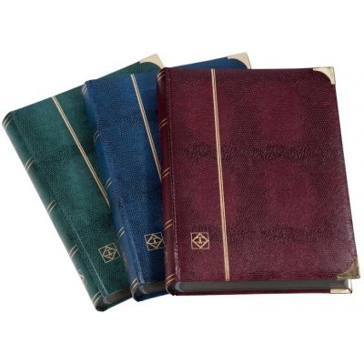 LEUCHTTURM Album na známky COMFORT DELUXE, A4, 64 černých stran Barva: Zelená – Zboží Živě