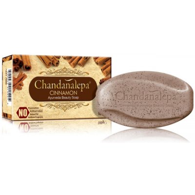 Chandanalepa skořicové mýdlo proti tmavým skvrnám na pokožce 100 g – Sleviste.cz