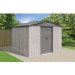 BestBerg ZDB-7SD 7,2 m² 301 x 238 x 214 cm bílé dřevo / šedá – Hledejceny.cz