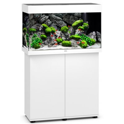 Juwel Rio LED 125 akvarijní set bílý 81 x 36 x 50 cm, 125 l – Zboží Dáma