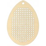 Natana šablona pro vyšívání velikonočního vajíčka 8 x 5,5 cm – Sleviste.cz