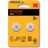 Baterie primární Kodak MAX Lithium CR 2025 2ks 418736
