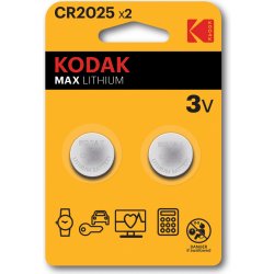 Kodak MAX Lithium CR 2025 2ks 418736