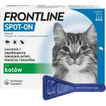 FRONTLINE SPOT ON pro kočky 3 x 0,5 ml – Hledejceny.cz