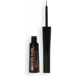 Makeup Revolution Master Flick Liquid Eyeliner precizní tekutá oční linka Black 5 ml – Zboží Mobilmania