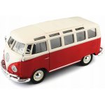 Maisto Volkswagen Van Samba bílo červená 1:25 – Zboží Dáma