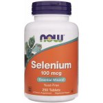 Now Foods Selenium 100 mcg 250 tablet – Hledejceny.cz