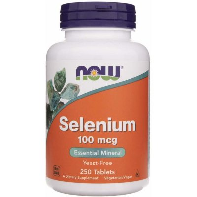 Now Foods Selenium 100 mcg 250 tablet – Hledejceny.cz
