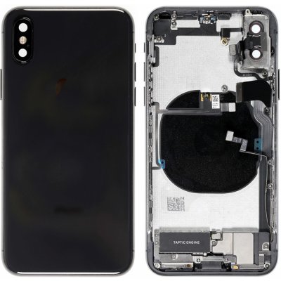 Kryt Apple iPhone X zadní šedý – Zboží Mobilmania