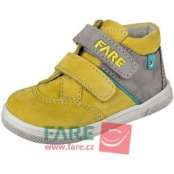 Fare dětské celoroční kotníkové boty 2121281 žlutá