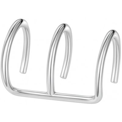 SARINES Stříbrný trojitý ear cuff s moderním designem S1099 – Sleviste.cz
