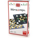 Dino Dáma a mlýn cestovní hra – Zboží Živě