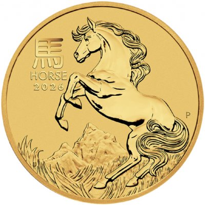 Perth Mint zlatá mince Rok Hada 2025 1/4 oz – Zboží Mobilmania
