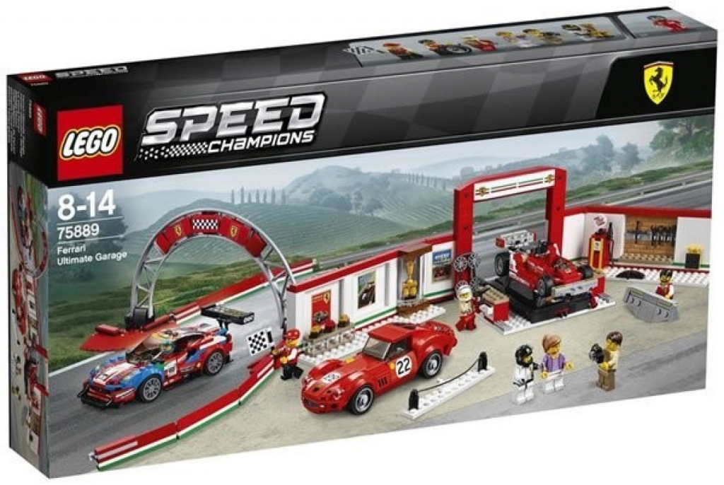 LEGO® Speed Champions 75889 Úžasná garáž Ferrari