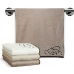 Osuška Veba NORA ELIPSY SMETANOVÁ 70 x 140 cm – Sleviste.cz