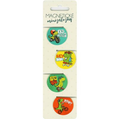 Magnetická minizáložka - Dinosauři – Hledejceny.cz