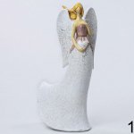 Anděl s glitry 24 cm – dvě varianty | LM DEKOR Balení: Typ.1 – Hledejceny.cz