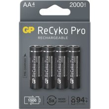 GP ReCyko Pro AA 4ks 1033224200