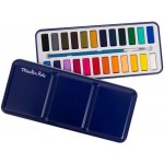 Moulin Roty akvarelové barvy v pánvičkách, 24 ks 713136 – Sleviste.cz