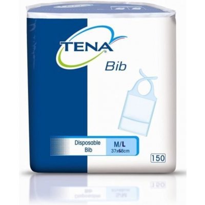 Tena Bib bryndák L 37 x 66 cm 1x150 ks 7322540420012 – Zboží Dáma