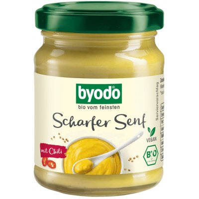Byodo Hořčice pikantní bio BIO VEGAN 125 ml – Zboží Dáma