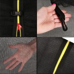 SPRINGOS Ochranná síť 180 cm 6 tyčí – Zboží Dáma