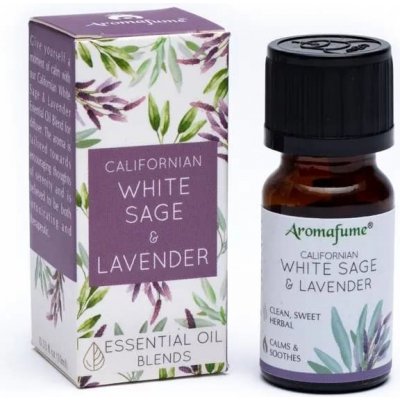 Aromafume Směs White sage & Lavender Bílá šalvěj a levandule 10 ml – Hledejceny.cz