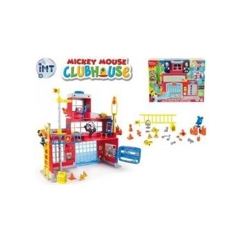 Mikro Trading Mickey Mouse Clubhouse hasičská stanice + 2 figurky