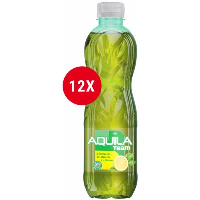 Aquila Tea Zelený čaj se šťávou z citronu 12 x 0,5 l – Zboží Mobilmania