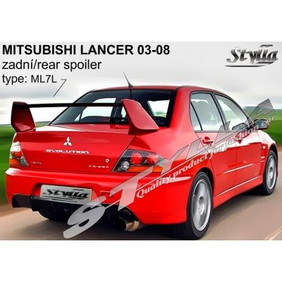 Mitsubishi Lancer sedan 03 - 08 Stylla spoiler zadního víka