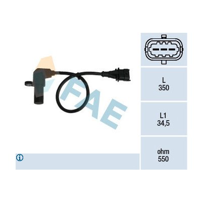 Generátor impulsů, klikový hřídel FAE 79069 – Hledejceny.cz