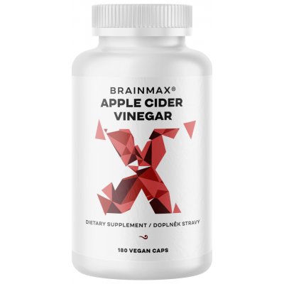 BrainMax Apple Cider Vinegar 180 rostlinných kapslí – Hledejceny.cz
