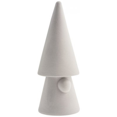 Storefactory Scandinavia Keramická dekorace Santa Evert Light Grey 15 cm – Hledejceny.cz