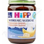 Hipp Bio Mléčná kaše na dobrou noc krupicová s banánem 190 g – Zboží Dáma