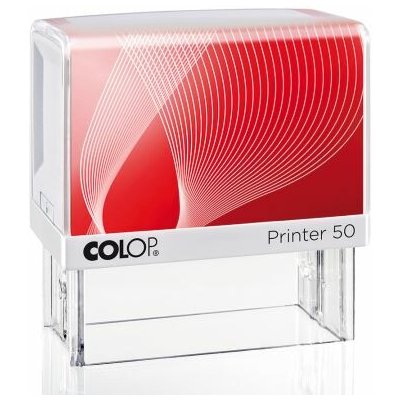 Colop Printer 50 bílé poduška černá – Zboží Mobilmania
